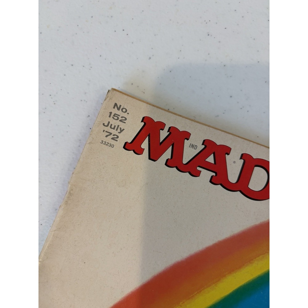 MAD MAGAZINE No. 152 Rainbow Nixon Archie Bunker (pre-owned) - Picture 3 of 4